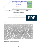 Rapid Plasma Reagin (RPR) Inspection in Pulmonary Tuberculosis Patients