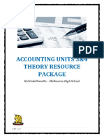 MHS Accounting Theory Resource Package