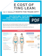 Cost of Getting Lean Infographic Printer