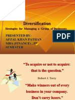 Diversification Strategies