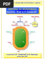 Biochimica - Scienze Motorie PDF