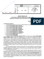 Regulament Aprobat de ISJ, Fisa de Inscriere