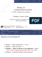 CIV1150 5 Flexion Poutre PDF