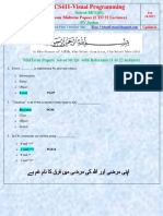 CS411MidTermMCQsWithReferenceSolvedByArslan PDF