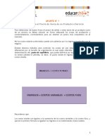 Apunte N1 Determinando El Precio de Venta de Un Producto