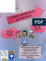 Cartel Taller Autoestima