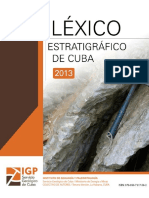 Léxico Estratigráfico de Cuba PDF