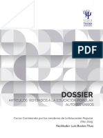 Dossier Educacion Popular PDF