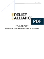 DRA Sulawesi Earthquake Response Review