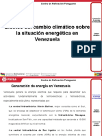 efectos del cambio climático sobre venezuela