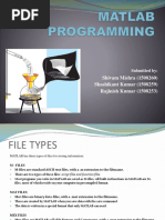 New Matlab Programming