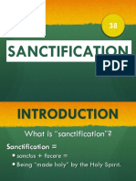 Sanctification