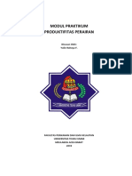 Modul Praktikum Produktifitas Perairan