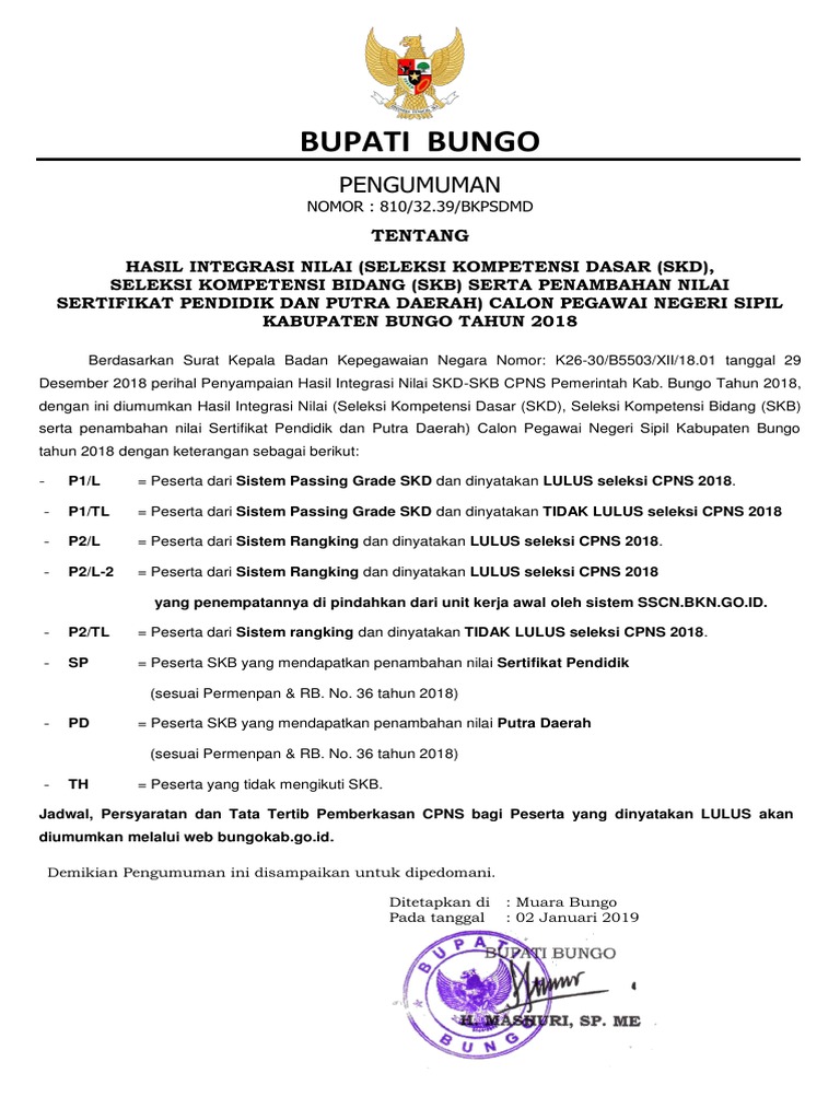 PENGUMUMAN FINAL INTEGRASI CPNS 2018.pdf