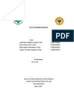 Tugas Minggu I Data Demografi