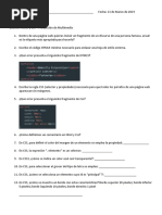Examen de - HTML Completo PDF | PDF | HTML | Hojas de estilo en cascada