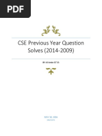 Programming (C) Question Solve (2014-2009) RUET