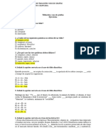 Ejercicios de Preparación - Tildación y Uso de Grafías SOLUCIONARIO