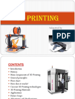 3d Printing