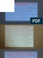 La Necesidad de Un Pastor Consejero