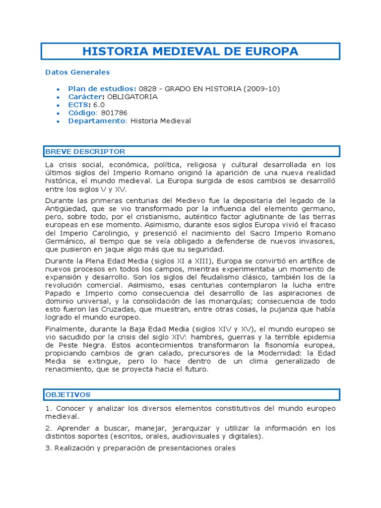 Rol de la mujer en la Edad Media | PDF | Edades medias | imperio Romano