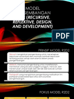 Model Pembelajaran r2d2 (Recursive, Reflektive