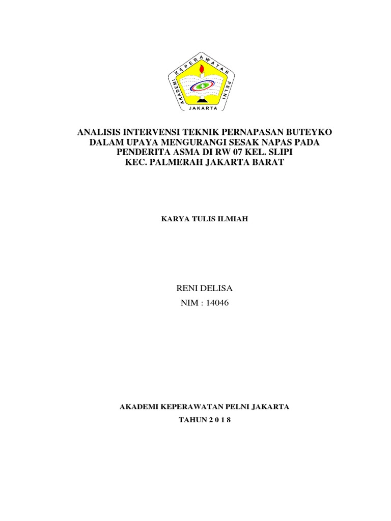 Kti Asma Sidang Bismillah Pdf