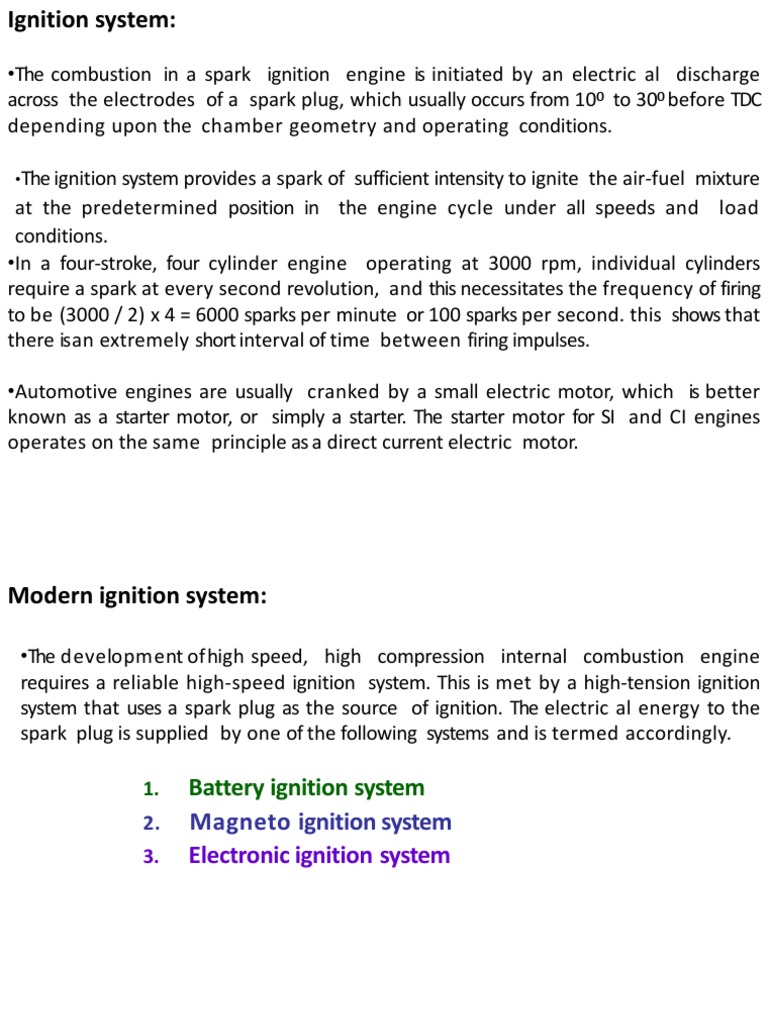 Ignition System PDF Ignition System Distributor