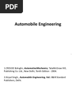 Introduction & Classification of Automobile Engineering