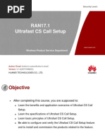 10 Training Course - RAN17 1 Ultrafast CS Call Setup V1 03