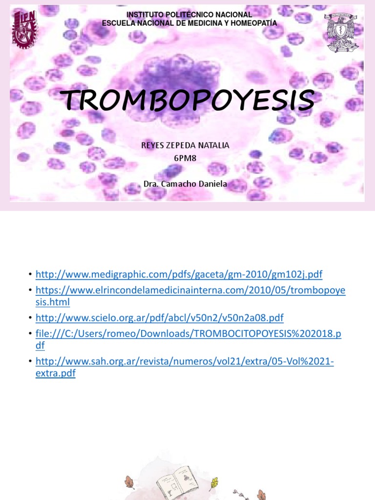 TROMBOPOYESIS PDF