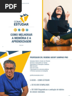 COMO ESTUDAR - PROF. RUBENS SAMPAIO PHD - MEMÓRIA E APRENDIZAGEM 