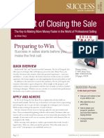 Art of Closing The Sale Summary PDF
