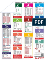 Dubrovnik City Bus Timetable