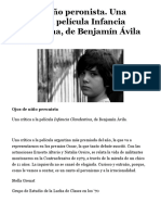 Ojos de Niño Peronista. Una Crítica A La Película Infancia Clandestina, de Benjamín Ávila - Novedades