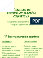 reestructuración cognitiva