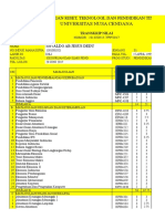 Contoh Transkip Fkip Ekonomi Kupang 2018