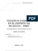 Violencia Familiar - Huanuco