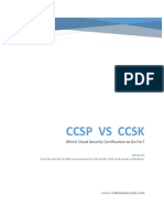 CCSK Vs CCSP - The Best Cloud Security Certification To Go For?