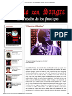 Escrito Con Sangre... ¡El Website de Los Asesinos! - El Asesino Del Zodíaco - PDF