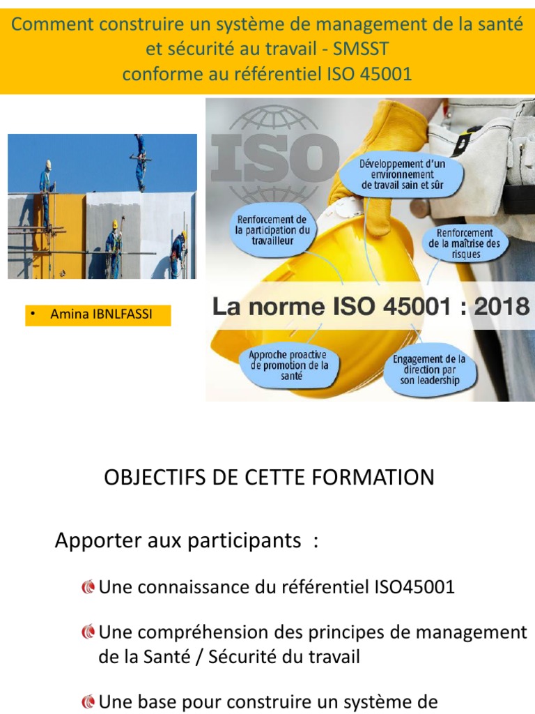 Système de management ISO 45001 SST | PDF | Audit | Santé et sécurité ...