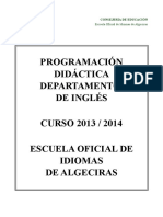 Eoi Algeciras Programación Didáctica PDF
