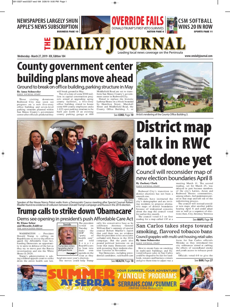 San Mateo Daily Journal 03 27 19 Edition PDF Newspapers Police