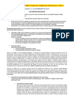 Derecho Procesal Civil i Contenido Segundo Parcial..