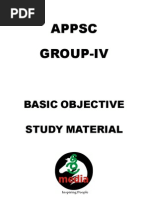 Download APPSCGROUP-4 BASIC OBJECTIVE STUDY MATERIAL by vishwanath SN40339390 doc pdf