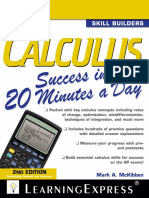 CalculusSuccessin20MinutesaDay2ndEdition PDF