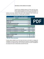 Información Del Sector Comercio en Colombia PDF