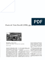 Punto de Vista 60 - Corrado-Gandini y Debate PDF