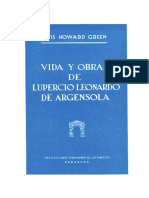Leonardo Argensola Tese de Otis Green PDF