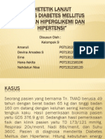 Dietetik Lanjut "Kasus Diabetes Mellitus Dengan Hiperglikemi Dan Hipertensi"